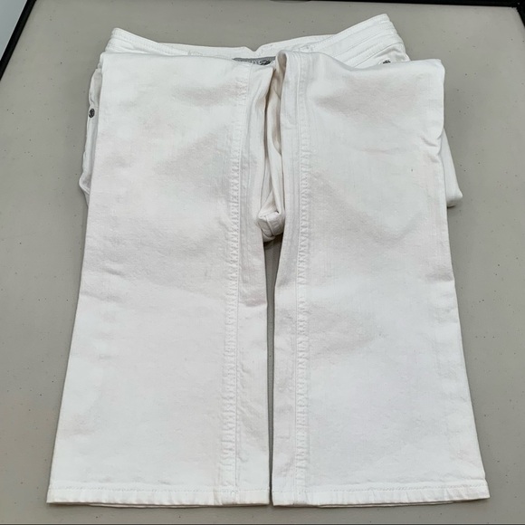 Chico’s Pants Adult Size 00 Short Bootcut Embroidered Pocket Woman - Picture 5 of 8